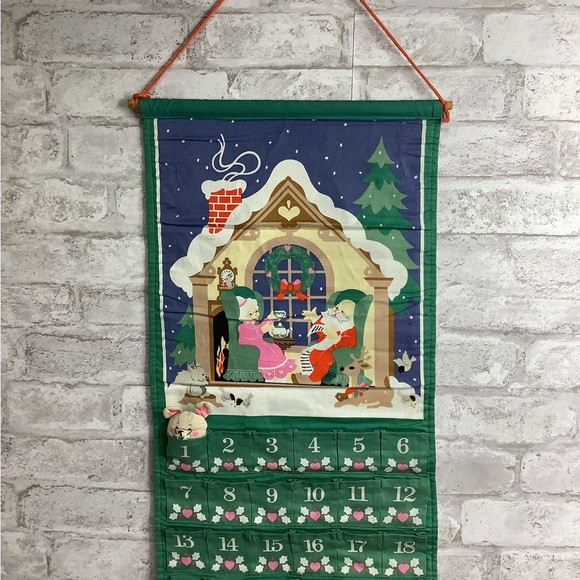 Vintage Avon Countdown to Christmas Advent Calendar with Original Mouse - Picture 1 of 5